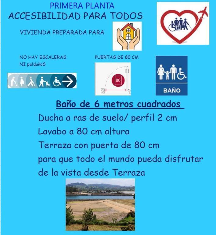 La Villa De Maria I Playa Beach El Puntal Asturias Вальявисьоса Экстерьер фото
